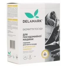 DELAMARK ПОРОШОК ДЛЯ МИТТЯ ПОСУДУ ЛИМОН 1КГ